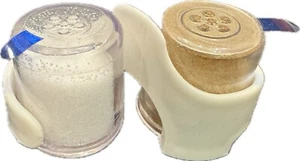 8 Sets Mini Salt & Pepper Shakers Pre-Filled Travel Hotel Picnic B&B - Picture 1 of 9