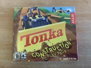 NEW TONKA CONSTRUCTION PC PLAY PACK PC CD-ROM SOFTWARE GAME E EVERYONE 4+ ATARI - Picture 1 of 2