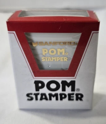 VINTAGE Sanford POM Stamper "PAID" - Pre-Inked - made in Japan - Image 1 of 4
