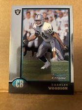 1998 Bowman Chrome Charles Woodson Rookie #181 Mint RC
