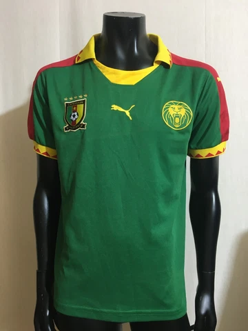 Cameroon Home Puma Shirt 2017 - 2019 Size L Cover