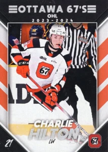 2023/24 Ottawa 67's - CHARLIE HILTON - Picture 1 of 2