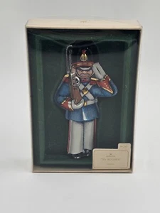 Vintage 1982 Hallmark TIN SOLDIER Keepsake Ornament - Picture 1 of 1