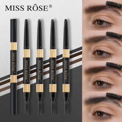 Waterproof Microblading Rotating Eyebrow Eye Brow Eyeliner Pen Pencil Brush Tool - Image 1 of 4