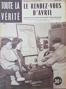 1955 DI TOUT LA VERITE PHOTO REPORT LE RENDEZ VOUS D APRIL - Picture 1 of 1
