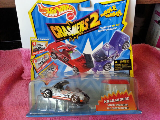 HOT WHEELS - Crashers 2 - Double Damage - Crash & Smash - 1999