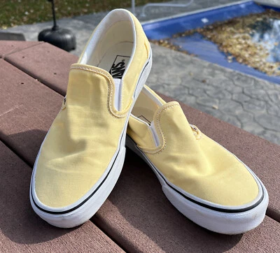 VANS SLIP ON Unisex ZAPATOS ZAPATILLAS INFORMALES ESTILO SKATE LONA Nunca Usados Hombres 7.5 Foto 1 de 4
