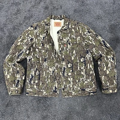 Chaqueta de Camionero Sherpa Supreme X Levi’s Bark Camo 2013 - Talla M Foto 1 de 4