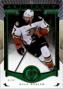 2015-16 Artifacts Emerald #57 Ryan Kesler /99