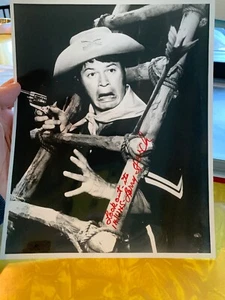 Larry Storch Actor Movie Western Cowboy Hand Signed Autograph Photo F Troop - Picture 1 of 10