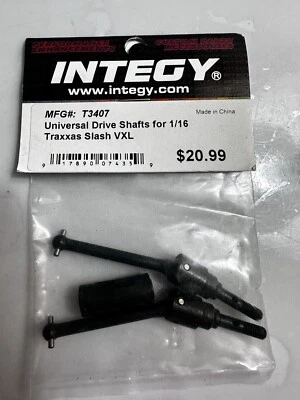 精致 通用传动轴适用于 1/16 Traxxas Slash VXL。  T3407 保修 & 延长技术支持  — 第 1/2 张图片