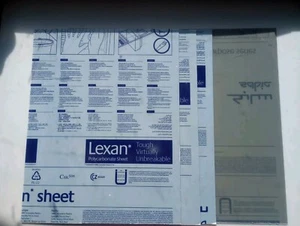 4 Stk. Getönte Lexan Platte Solar grau Polycarbonat 1/16" x 18,5 x 14,5 kostenloser Versand - Bild 1 von 4