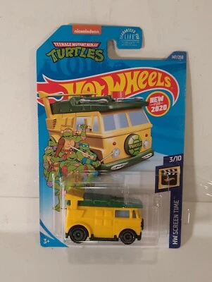 Hot Wheels Teenage Mutant Ninja Turtles Party Wagon Turtle Van 147/250 2020 Foto 1 de 2