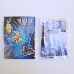 Final Fantasy Brave Exvius FFBE Fan Festa 2018 prendedores y tela para lentes - Imagen 1 de 8