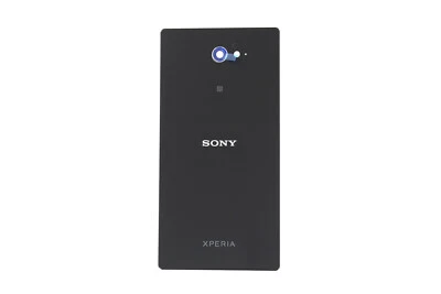 Original Sony D2403, D2406 Xperia M2 Aqua Negro Batería Cubierta - 78P7500002N Foto 1 de 2