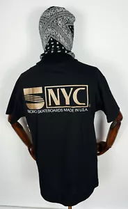 5Boro Nyc Skateboards Skateboard T-Shirt Tee Shirt VHS Black in S - Bild 1 von 2