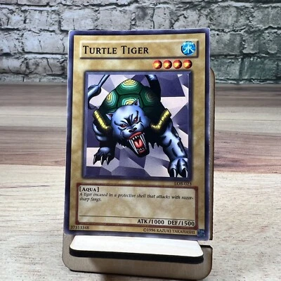 Yu-Gi-Oh! Trading Cards 1996 Turtle Tiger LOB-023 Rare/ Excellent! - Image 1 of 2