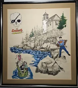 Lighthouse Upcycled Drawing/painting Goonies Theme - Picture 1 of 9