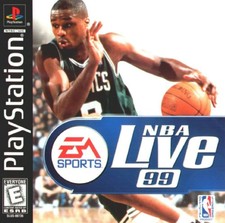 NBA Live 99 For PlayStation 1 PS1 Basketball Game Only 7E