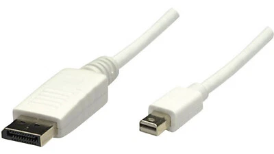 Manhattan Premium Mini DisplayPort-Kabel weiß 2 Meter NEU* OVP* ⭐️⭐⭐️⭐⭐️ - Bild 1 von 2