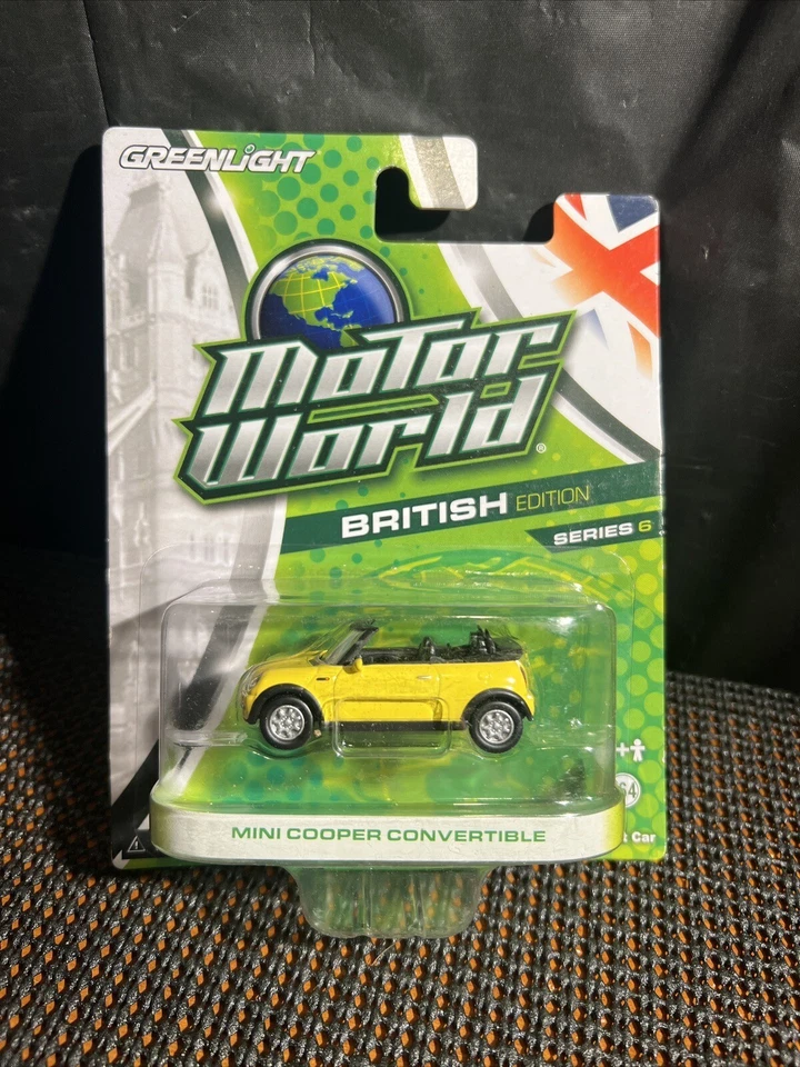 Greenlight Mini Cooper Convertible  Motor World British Edition - Image 1 of 1