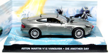 Aston Martin V12 Vanquish Die Another Day + Magazine (1:43 Diecast Car)