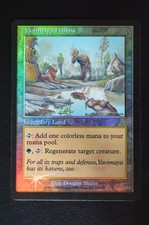 Magic The Gathering MTG YAVIMAYA HOLLOW FOIL Urza's Destiny LP Lightly Played