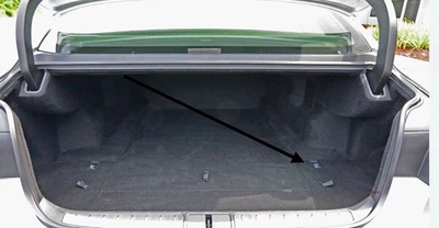 LEXUS LS500 LS500H 2018-2025 maletero trasero derecho moldura de piso alfombra panel OEM Foto 1 de 4