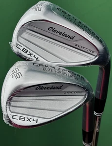 Cleveland CBX 4 Zipcore Wedge Set 52-12*, 56-14* GW SW Gap Sand Steel KBS RH New - Picture 1 of 5