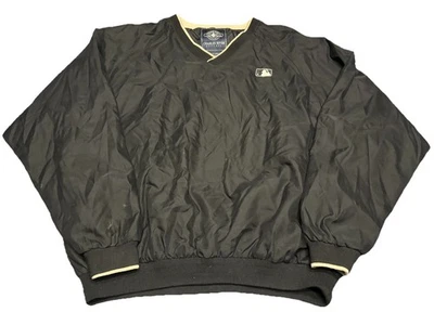 MLB Baseball Umpire Jacket Windbreaker lined XL Pullover G2 - Image 1 of 4