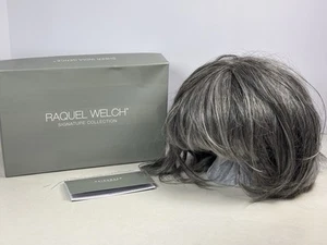 Raquel Welch Classic Cut Sugar And Charcoal Wig NWT RL 511 - Picture 1 of 4