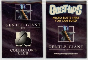 Bust-Ups - promo card lot - 4 promo cards [Gentle Giant] - Picture 1 of 1