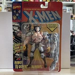 Marvel X-Men ROBOT WOLVERINE (Albert) 6th Edition Figur ToyBiz 1994 NEU - Bild 1 von 7