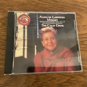 Alicia De Larrocha CD MOZART Klavierkonzerte Nr. 20 & 25 - WIE NEU - 1996 BMG - Bild 1 von 4