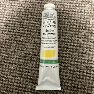 Windsor Newton Artists Oil Colour- 200ml Cadmium - free yellow pale Series 4 new - Picture 1 of 2