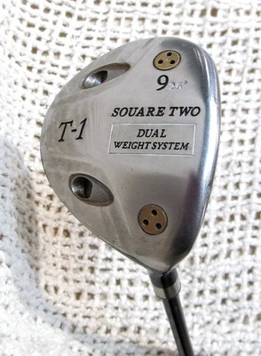 Square Two T-1 DUAL WEIGHTED SYSTEM 26*Deg 9 Wood 41" RH~ Regular Graphite Shaft - Image 1 of 4