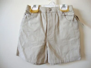 Sonoma Girls Khaki Shorts - Size XL - 100% Cotton - NWT - 1990's NOS - Picture 1 of 4