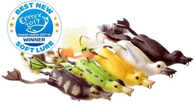 Savage Gear 3D Hollow Duckling Weedless Ente Frosch Duck Frog Fruck Topwater - Bild 1 von 2