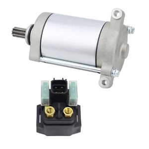 Starter For Yamaha UTV Rhino 660 YXR66/YXR660 2007 18759 with Relay - Picture 1 of 9