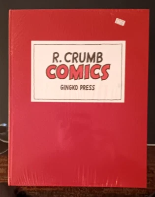 R. Crumb Comics First Edition GINGKO PRESS 1992 Red Variant- MINT- FACT. SEAL! - Image 1 of 2