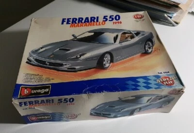 Scatola originale KIT Ferrari 550 Maranello  1:24 Bburago - Immagine 1 di 4