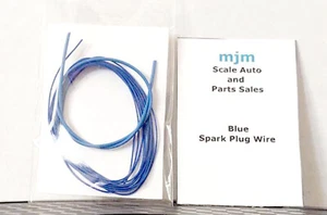 Cable de bujía azul de 6 pies para modelos a escala 1/24 1/25 con material de arranque azul  - Imagen 1 de 2