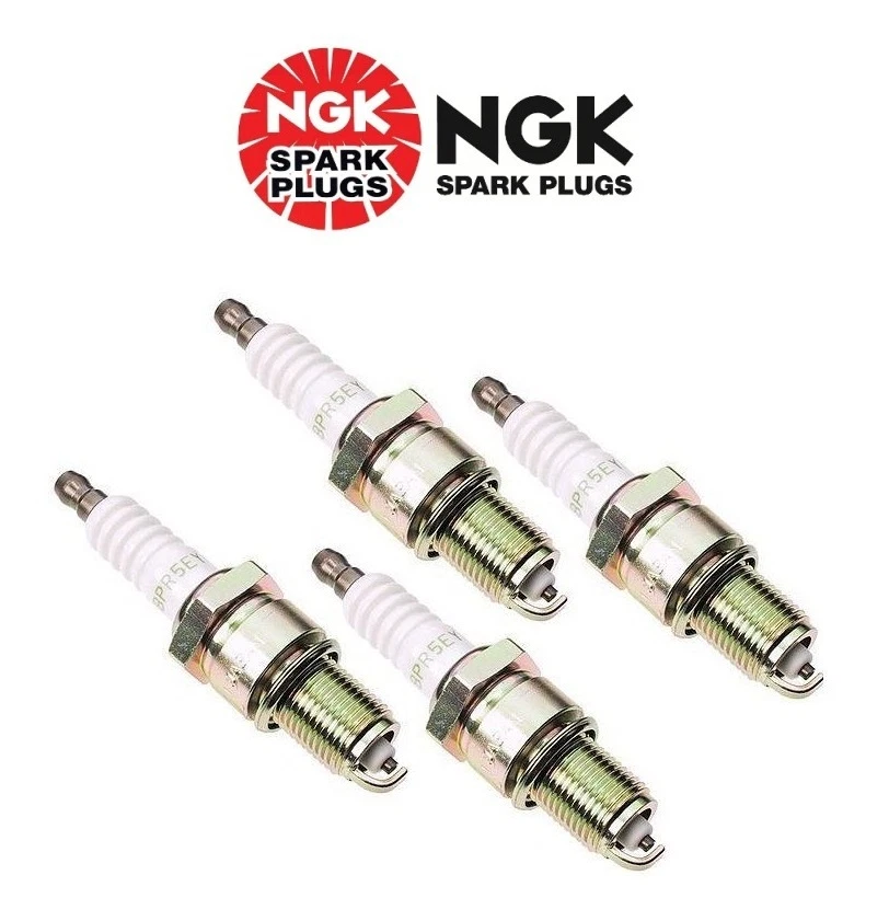 Para Audi 4000 Land Rover conjunto de 4 velas de ignição NGK V resistor de energia ETC7244 - Imagem 1 de 1