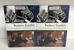 Business Scandals, Corruption, and Reform 2 Volume Set by Gary Giroux HC 2013 - Imagen 1 de 19