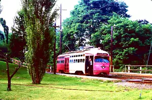 ORIGINAL KODACHROME SLIDE PITTSBURGH PCC #1734 RT 35 HILLCREST JULY 16, 1982 - Picture 1 of 1