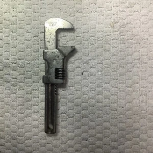 Vintage 5.5” Smooth Jaw Made In USA Bicycle Tool Adjustable Wrench - Picture 1 of 5