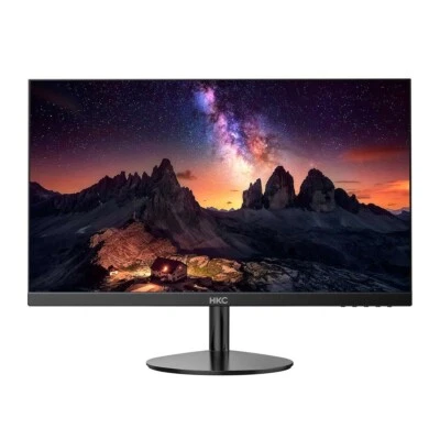 HKC 27'' 1080P Frameless Full HD Black Wide Screen LED IPS Monitor VESA Mount HD - Image 1 of 4