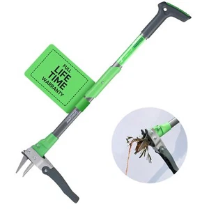 Grootpow WP5 Heavy Duty Weed Puller Tool Stand Up Dandelion Weeder with 40" H... - Picture 1 of 9