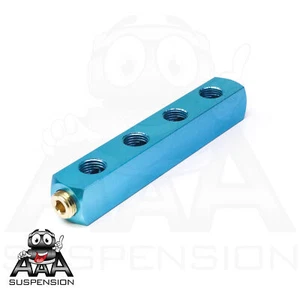 4 vías colector de aleación caja de conexiones para compresor de aire y accesorios de tanque Nuevo - Imagen 1 de 7
