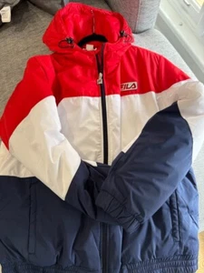 🔥 FILA Women’s “Chloe” Colour Block Bomber Jacket – Zip-Up Track Style – NWT - Picture 1 of 19